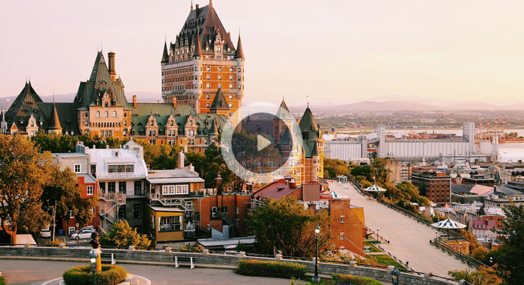 Video frame Quebec City